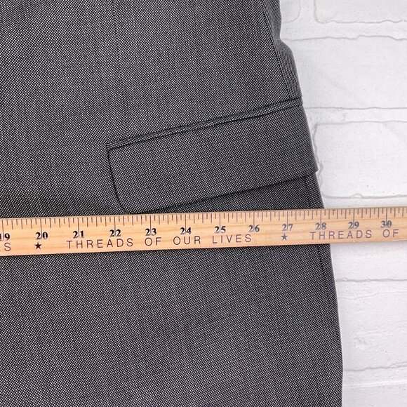 Joseph Abboud Blazer Men 56R‎ Gray Bespoke Birdseye Reda Super 130s Wool Jacket - Picture 12 of 16